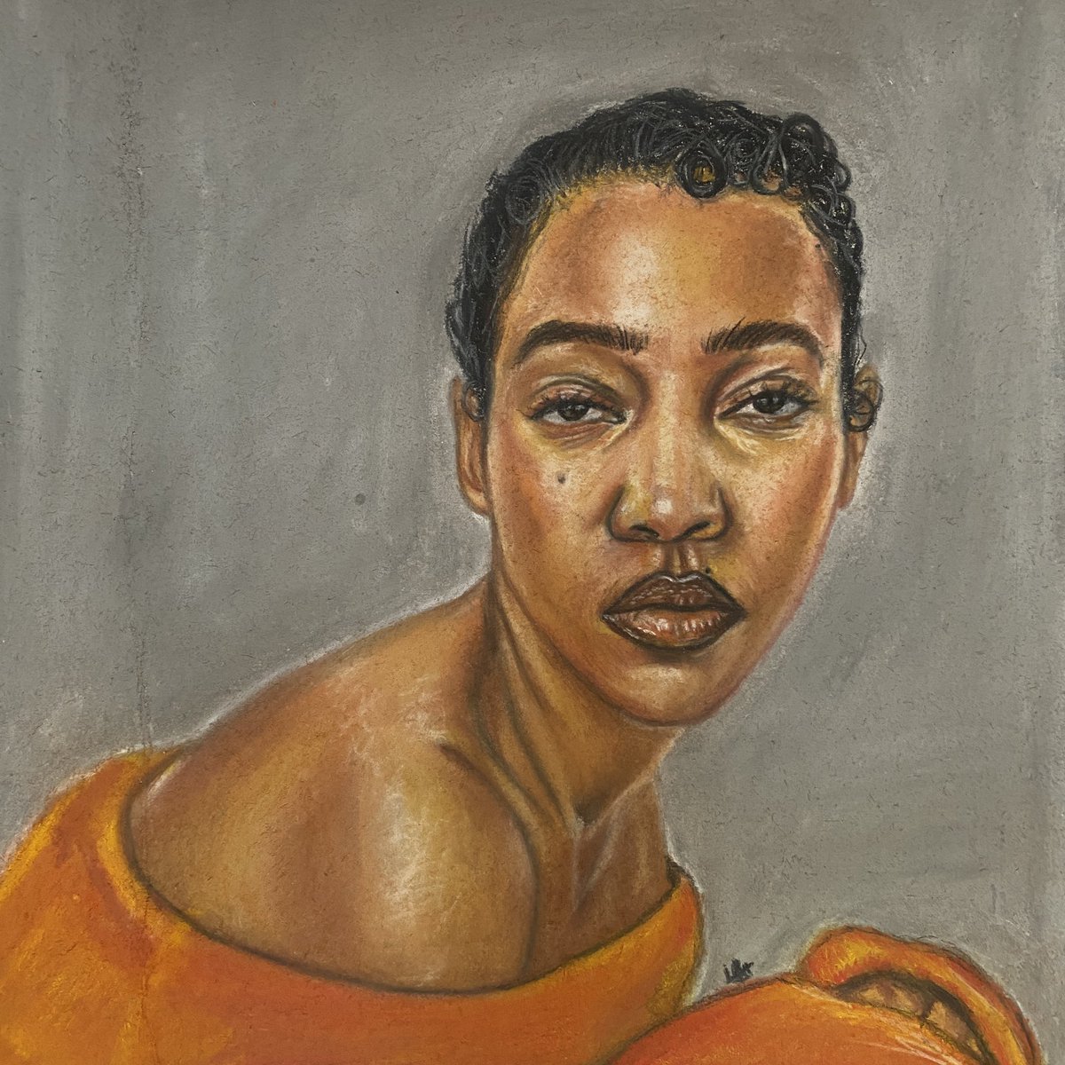 Im_oyindaa's tweet image. Introducing my new artwork titled “unbothered is an art form” 🥹 
Size: 8 by 8 inches 
.
💫 Some stories are best told in colours✨