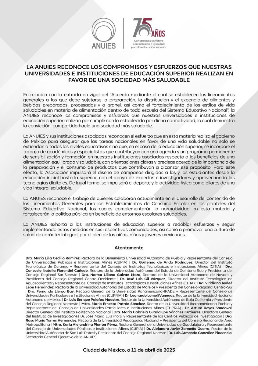 Región Centro-Sur ANUIES tweet media