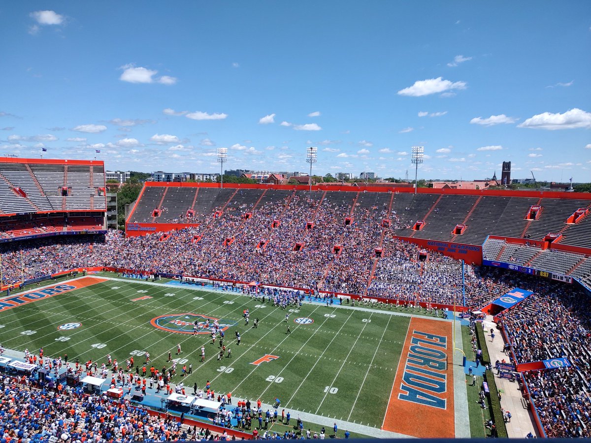 A true "chamber of commerce day" today for some fake football!