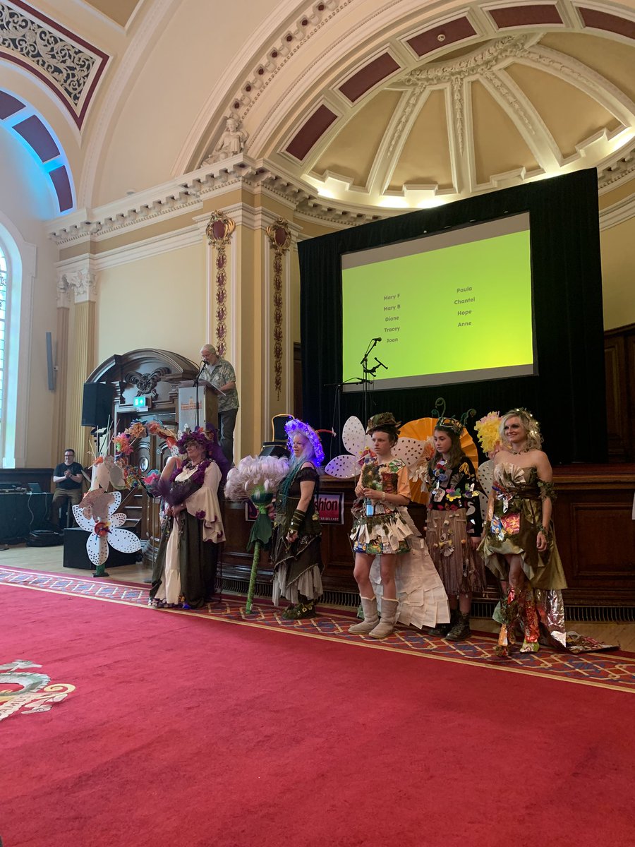 fionamcateer's tweet image. The Trash Fashion Gala 2025 today at City Hall as part of the Learning Festival.I had the pleasure of presenting the certificates to the participants. So much creativity and inclusivity, everyone who took part should be so proud of themselves.