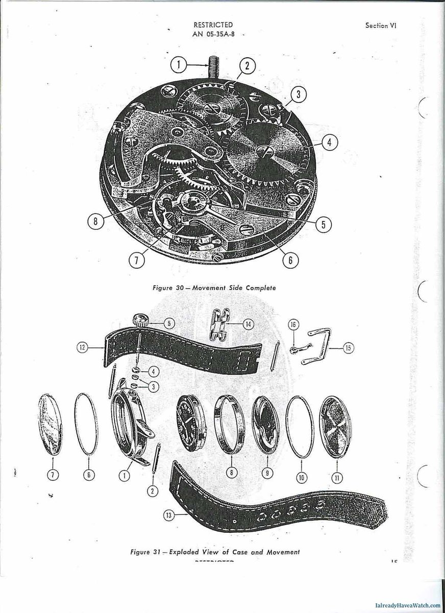 Sortie de révision, je vous présente aujourd’hui cette magnifique Elgin type A-11. 

AF-44 c’est une montre de dotation pour l’US Air Force (AF) qui date de 1944, ce qui en fait une véritable montre de dotation de seconde guerre. 🪖✈️