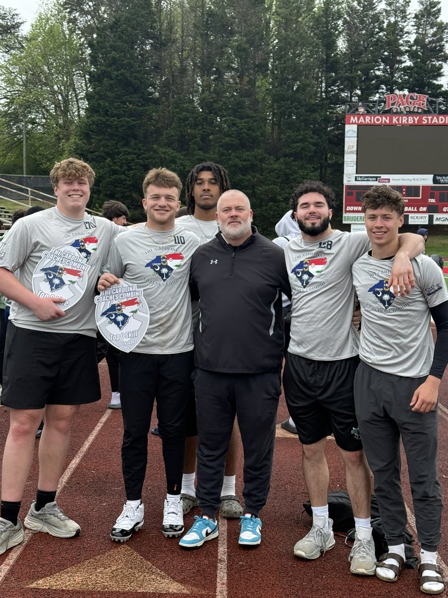 Reagan Raiders FB (@raidersfb) on Twitter photo Proud of our guys for competing at the Carolina Coaches Combine today at Page HS. Congratulations to QB1 <a href="/jacobsmith510/">Jacob Smith</a> for winning the MVP for the offensive skill positions and OL <a href="/HarrySimpson442/">Harry Simpson</a> for winning OL MVP!!!
<a href="/LeoRajacich10/">Leo Housel-Rajacich</a>
<a href="/carsonbowman4_/">Carson Bowman</a>
<a href="/EisaEvans50/">Eisa Evans</a> Proud of our guys for competing at the Carolina Coaches Combine today at Page HS. Congratulations to QB1 <a href="/jacobsmith510/">Jacob Smith</a> for winning the MVP for the offensive skill positions and OL <a href="/HarrySimpson442/">Harry Simpson</a> for winning OL MVP!!!
<a href="/LeoRajacich10/">Leo Housel-Rajacich</a>
<a href="/carsonbowman4_/">Carson Bowman</a>
<a href="/EisaEvans50/">Eisa Evans</a>