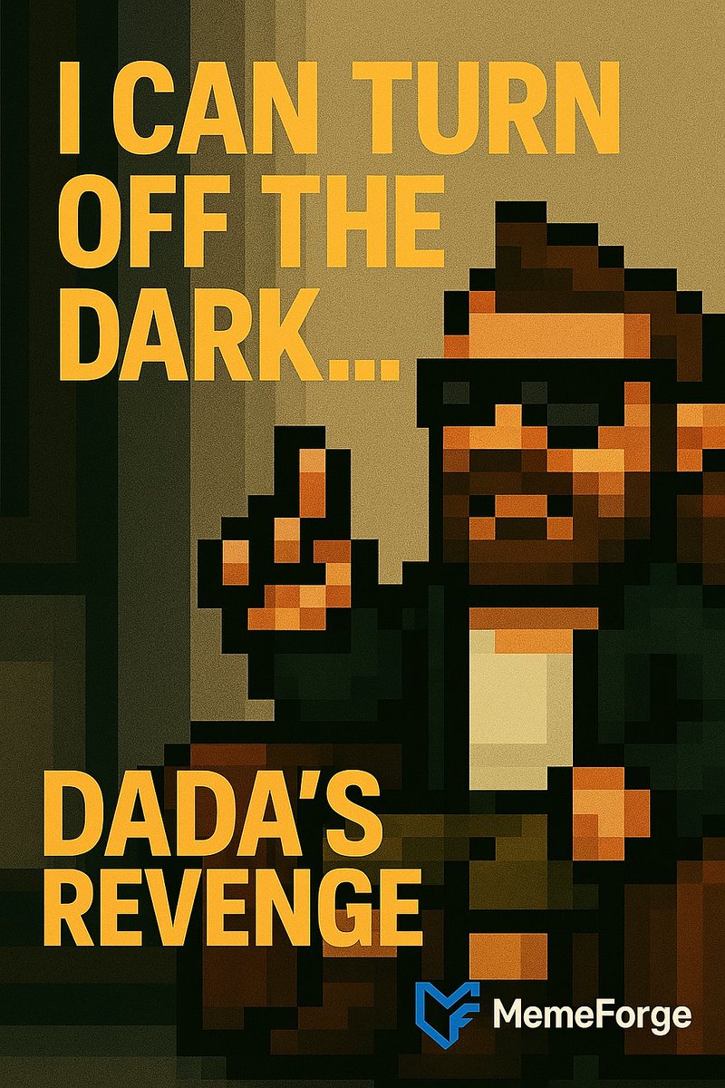 DadsadviceDADA's tweet photo. He heals by laughing.

He reloads with dad jokes.

He collects coins to drop a MemeCoin empire.

His name? Dada.

Dada’s Revenge – a pixel-packed wave shooter meets crypto.

Beta coming soon. You in?

#IndieGame #airDrop #PlayLaughEarn #gaming #crypto #gaming #soulslike #solana https://t.co/IeNUxsyKgj