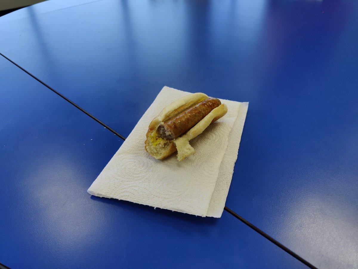 Free hot dog! (* $100 of avgas not included) <a href="/Sportys/">Sporty's Pilot Shop</a>