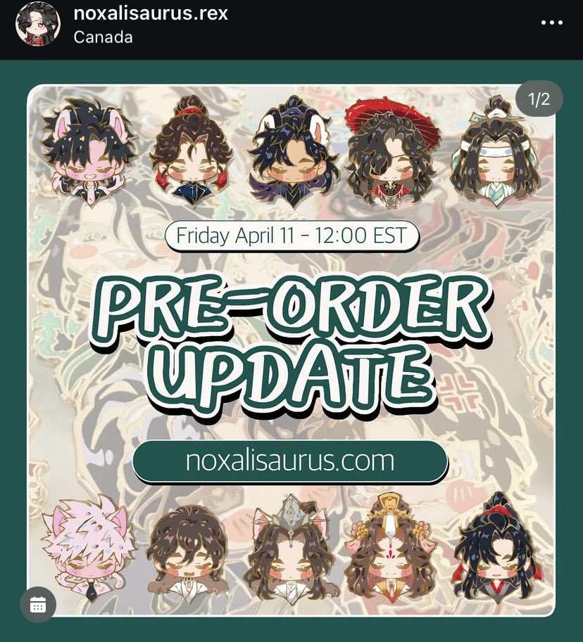 Lycoris_cos's tweet photo. [EU GO] @/noxalisaurus.rex apr PO

✧ Price range: €22,45
✧ Go closes: 13/03/2025 21 CET
✧GO form: https://t.co/TqesJFkNSd

#eugo #europego #europegrouporder #eugrouporder #danmei  #ranwan #2ha #erha #yuwu #tgcf #mdzs #hualian #wangxian #linkclick https://t.co/RG167QoINW