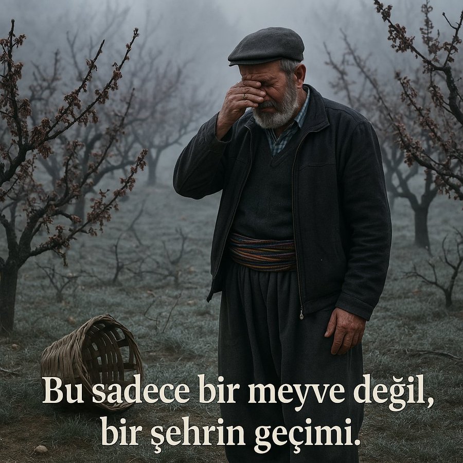 Cafer_Sahin's tweet photo. Tüm emekler heba,
Zirai Veba..!! 

 #KayısılarYandıUmutlarSöndü https://t.co/Eb8YM14ZIV