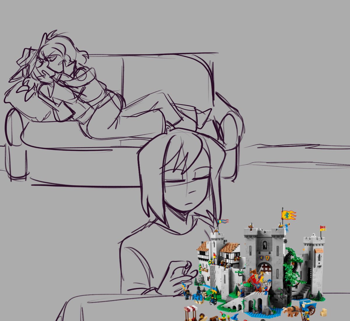 soulx08's tweet image. #cocoapowder and Frisk because this is exactly how the dynamic feels to me