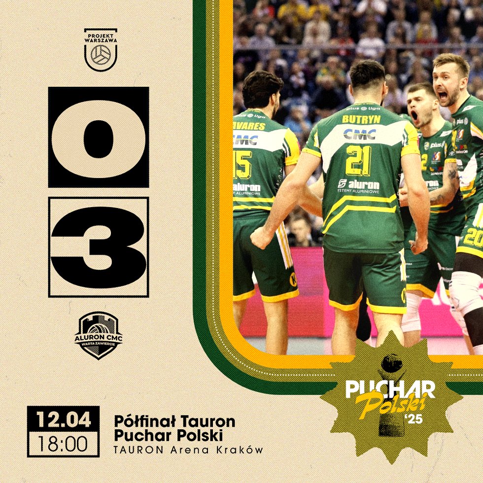 AluronCMC's tweet photo. MAMY FINAAAAAAAŁ! 🔥🔥🔥

25:19 w trzecim, jutro bronimy Pucharu Polski! 💪

#TAURONPucharPolski #WARZAW https://t.co/BlZt7yig66