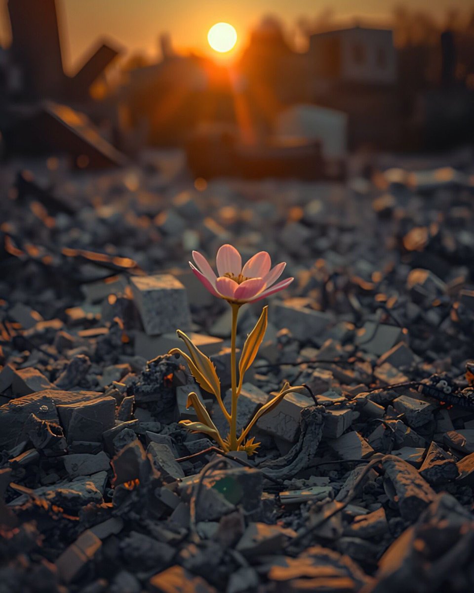 İstersen iki milyon insanı toprağa göm,
O çiçek yine filizlenecek,
Filistin özgür olacak...