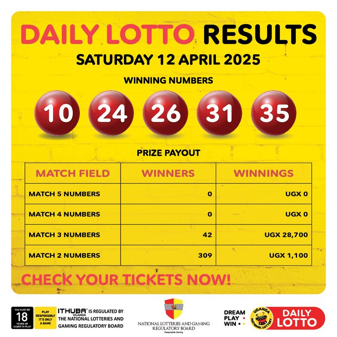 Results & Payouts for (12/4/2025)
