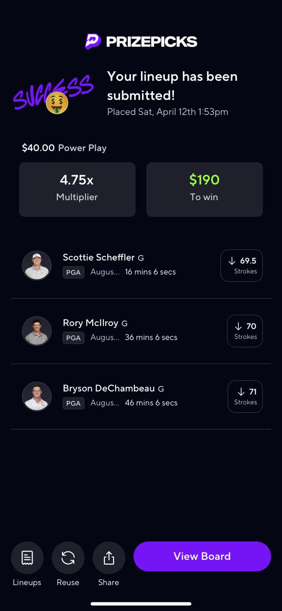 Am I betting with my heart… maybe.