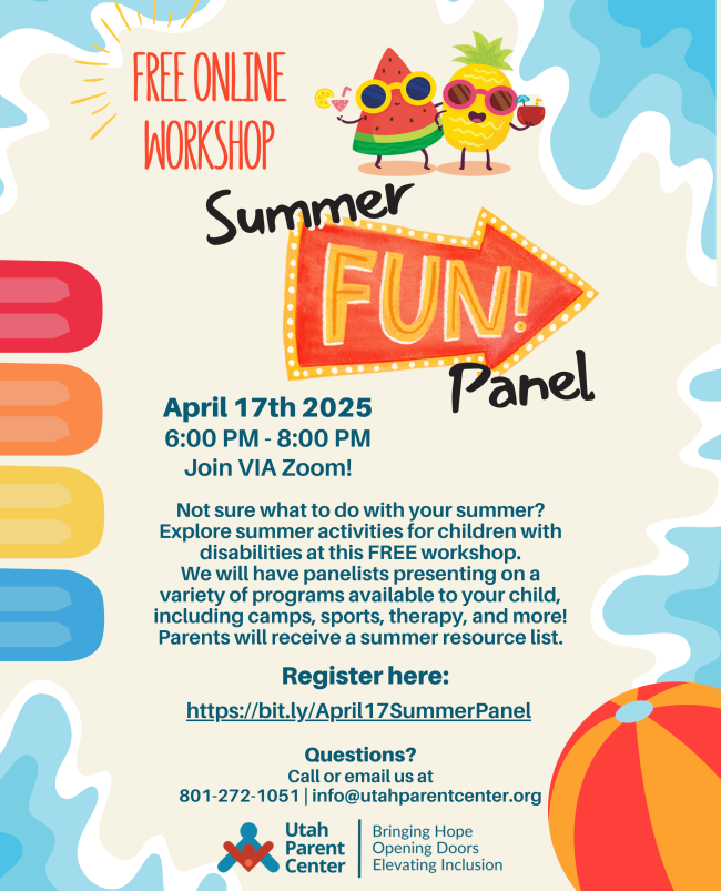 Utah Parent Center tweet media