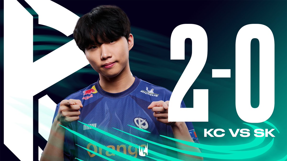 #KCWIN 

<a href="/KarmineCorp/">Karmine Corp</a> take down <a href="/SKGamingLeague/">SK Gaming League of Legends</a>! #LEC