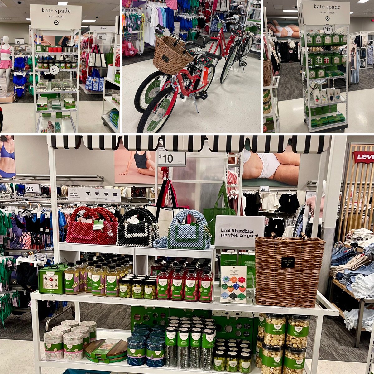 MaySandlin11's tweet image. Whew😅 Kate Spade x Target was a doozy but our guests love it,so all worth it❤️ Thanks to everyone on the Style team who contributed to make this such a smooth and successful launch✨⚫️⚪️🍓#katespadeXtarget #target #visualmerchandiser #katespadeny