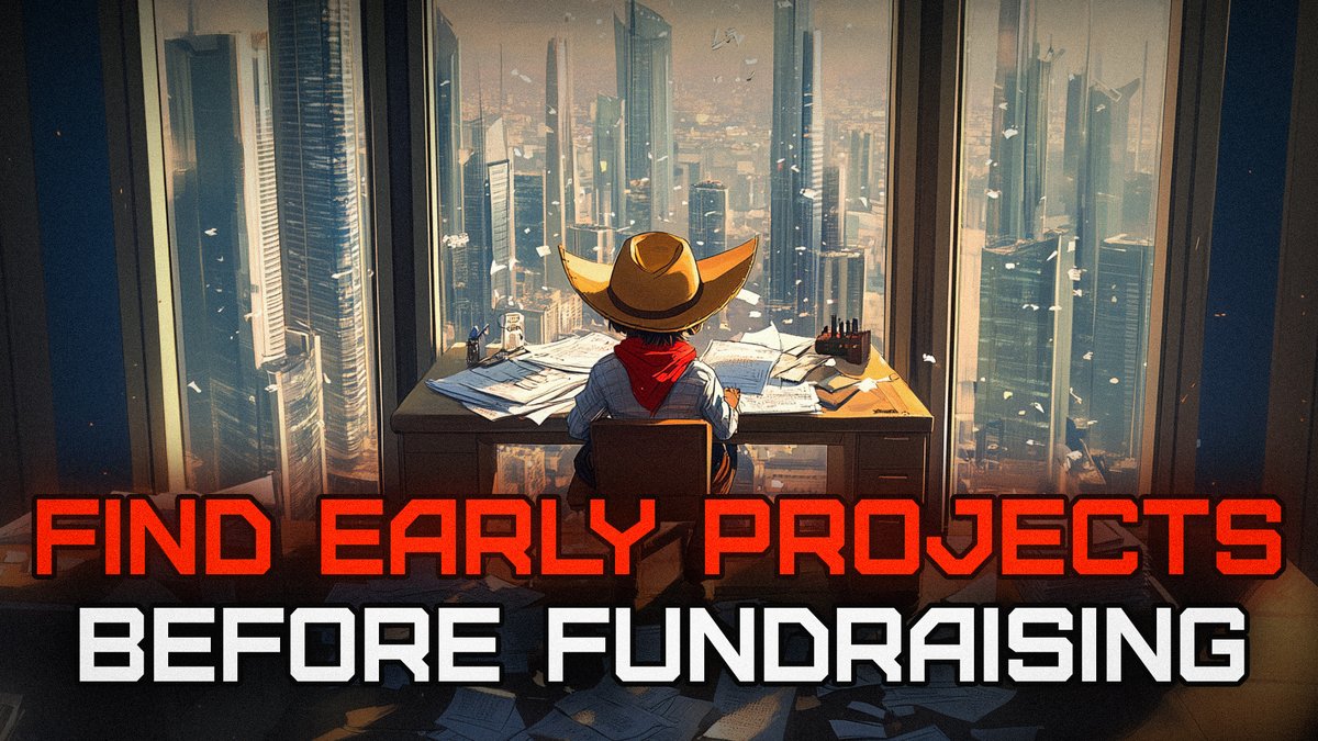 DeRonin_'s tweet photo. Find Early Projects Before Fundraising

Stop following only KOLs who shill you projects after fundraising stage

Start making your own quality research before fundraising

Since when project got the funds - YOU'RE ALREADY LATE

➣ Research Method To Be Early

Step 1: Track VCs

1. Build your own list of Tier 1/2/3 funds

- Examples: a16z, Paradigm, Multicoin, Jump, etc.

- You can find them via friends or manually using CoinList, CryptoRank, Crunchbase.

2. For each VC:

- Go to CryptoRank → Team section

- Collect Twitter handles of team members

3. Follow all key people

- Ideally, enable alerts via a Telegram bot or any tracking tool

-------------

Step 2: Monitor Activity

1. Watch for their:

- Follows
- Likes
- Retweets
- Posts

These are often the first signs of something heating up (or project in active communication with specific VC)

-------------

Step 3: Follow Researchers & Angels

1. Pick 3-5 projects with big Airdrops (e.g., Kamino, Celestia, Jupiter)

2. Load them into a Twitter analysis tool (e.g., TweetScout, Followerwonk)

3. Make a list of people following these projects

4. Look for overlaps — those are early hunters

5. Follow them & set alerts — they often drop alpha first

-------------

Step 4: Tools You’ll Need

- CryptoRank – to find fund teams
- TweetScout / Followerwonk – to analyze followers
- Telegram bots / IFTTT / Zapier – to set activity alerts
- Notion / Google Sheets – to track and organize everything

-------------

CONCLUSION

No conclusion.

Just start following members of VCs, angels, DYOR projects

And stop following just scammy KOLs who shill you 100500 activities

Stay focused only on quality once.