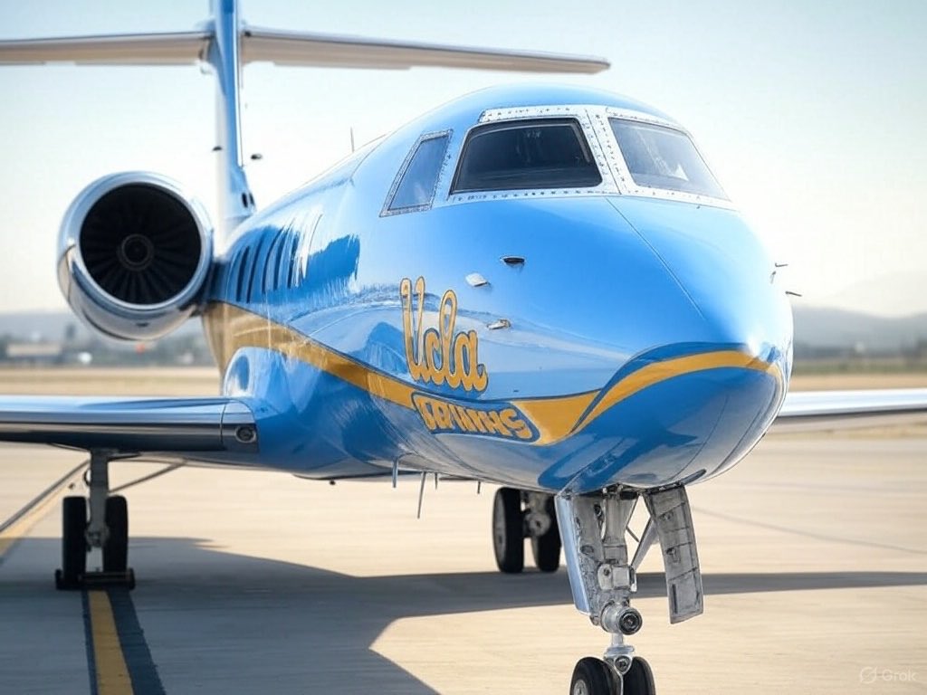 BIG10Bruin's tweet photo. Where is #BruinForceOne headed today @UCLAFootball https://t.co/srFtiqChKs