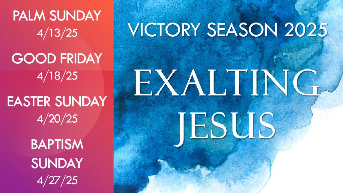 NWBCMaryland's tweet photo. Our 2025 Victory Season kicks off tomorrow! 🙌

Come worship with us 10am at 300 Westminster Road or online at https://t.co/UuVTDDu6BL https://t.co/09gI1IbS6t