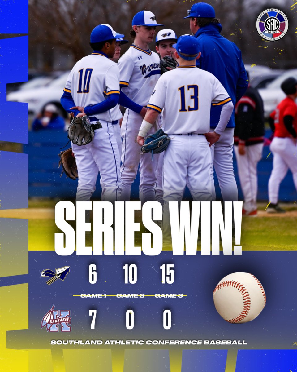 Crete-Monee High School Athletics and Activities (@cm201uathletics) on Twitter photo <a href="/CM201UBaseball/">Crete-Monee High School Baseball</a> picks up the win in game 3 and takes the series from Kankakee! Timmy Gaddis was phenomenal on the mound for Crete-Monee (5 IP, 3 H, 7 Ks)! Anthony Monegan and Chris Schubbe combined for 5 hits and 5 RBIs. #GoWarriors
<a href="/mikeclarkpreps/">MikeClarkPreps</a> <a href="/CM201UBaseball/">Crete-Monee High School Baseball</a> picks up the win in game 3 and takes the series from Kankakee! Timmy Gaddis was phenomenal on the mound for Crete-Monee (5 IP, 3 H, 7 Ks)! Anthony Monegan and Chris Schubbe combined for 5 hits and 5 RBIs. #GoWarriors
<a href="/mikeclarkpreps/">MikeClarkPreps</a>