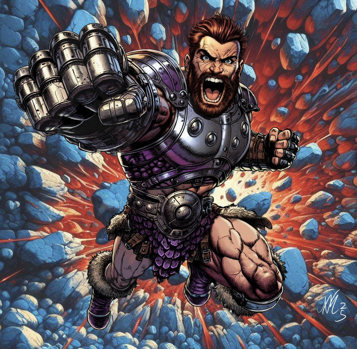 My take on #Fisto, the second most powerful man in the Universe!
#MOTU #MastersOfTheUniverse