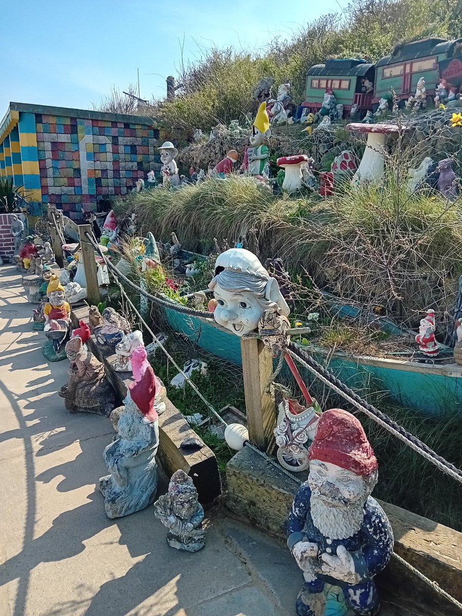 GNOMES!!! <a href="/BoggartStones/">Boggart Stones</a> #Lincolnshire #Gnomes #Lincsfolklore