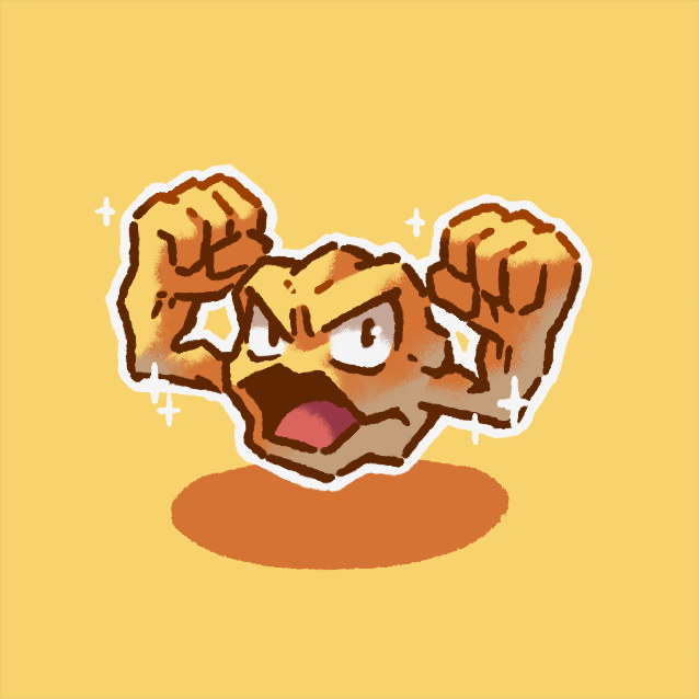 mad lil geodude 🪨💪