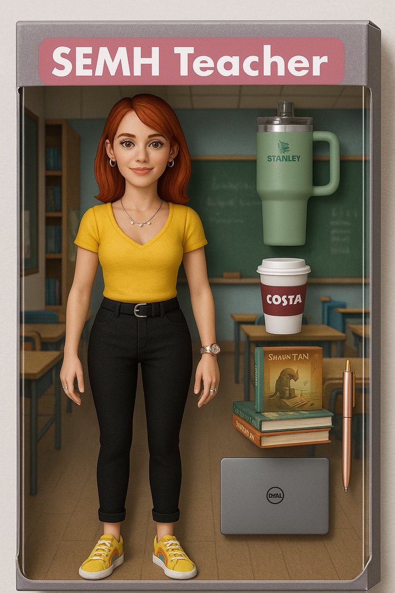 Jumping on this trend #edutwitter #TEACHers #saturdayfun #halfterm #Easter2025 #ActionFigureTrend #teacherlife #SEMH #SEN