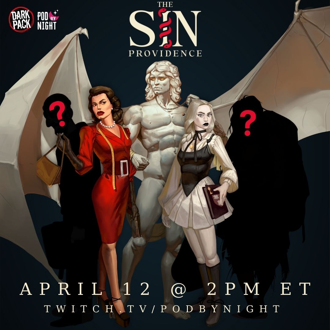 πΈπππππππ πΆππππ π±π (@margaretkrohn) on Twitter photo π΄ Going LIVE!
π 4/12 2-6PM Eastern
π Twitch.tv/podbynight
π©Έ With my <a href="/PodByNight/">Pod by Night</a> homies <a href="/MathasGames/">Mike Martin</a> <a href="/little_red_dot/">π΄ Dot π GenCon π΄</a> <a href="/Miss_Magitek/">Tracie</a> <a href="/gaming_ftl/">FTL Gaming</a> <a href="/BubTalks/">Bub</a>! π΄ Going LIVE!
π 4/12 2-6PM Eastern
π Twitch.tv/podbynight
π©Έ With my <a href="/PodByNight/">Pod by Night</a> homies <a href="/MathasGames/">Mike Martin</a> <a href="/little_red_dot/">π΄ Dot π GenCon π΄</a> <a href="/Miss_Magitek/">Tracie</a> <a href="/gaming_ftl/">FTL Gaming</a> <a href="/BubTalks/">Bub</a>!