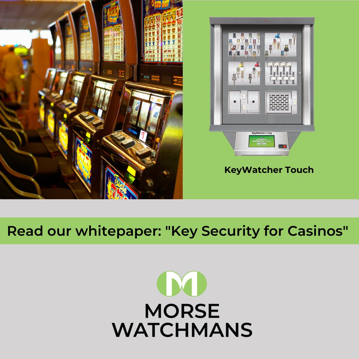 MorseWatchmans1's tweet image. Playing games with #CasinoCompliance is not an option. That means keeping track of and securing all keys with a #KeyControlSystem #KeyControl #CasinoSecurity