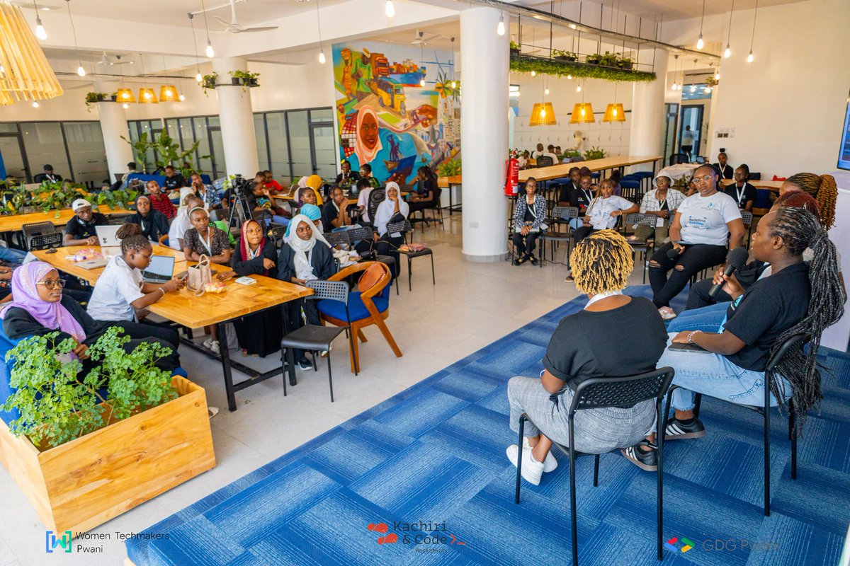 Zai_Kim3's tweet photo. Today’s IWD event reminded me of the power women hold in shaping the tech world. To every woman dreaming big keep going! Thank you, @WomenInTech and @GDG_Pwani, for inspiring us to break limits and build a future where we all thrive. 💻✨ #IWD2025 #WomenInTech #GDGPwani https://t.co/bRG5NN86ZP