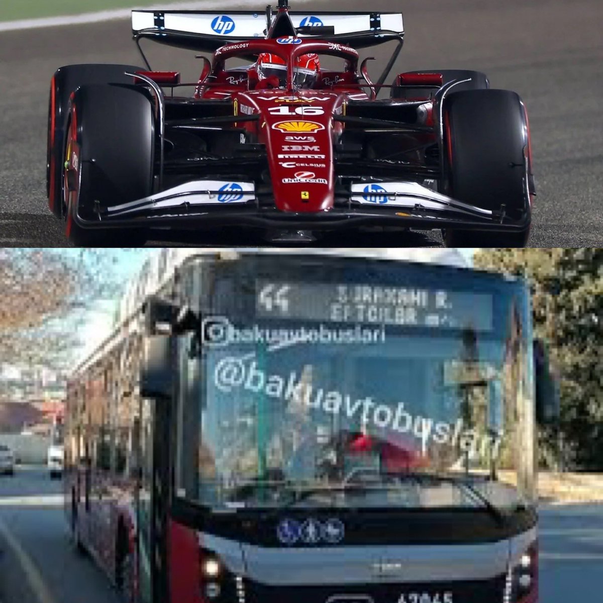Leklerin əlində Ferrari vs Hamiltonun əlində Ferrari #BahrainGP