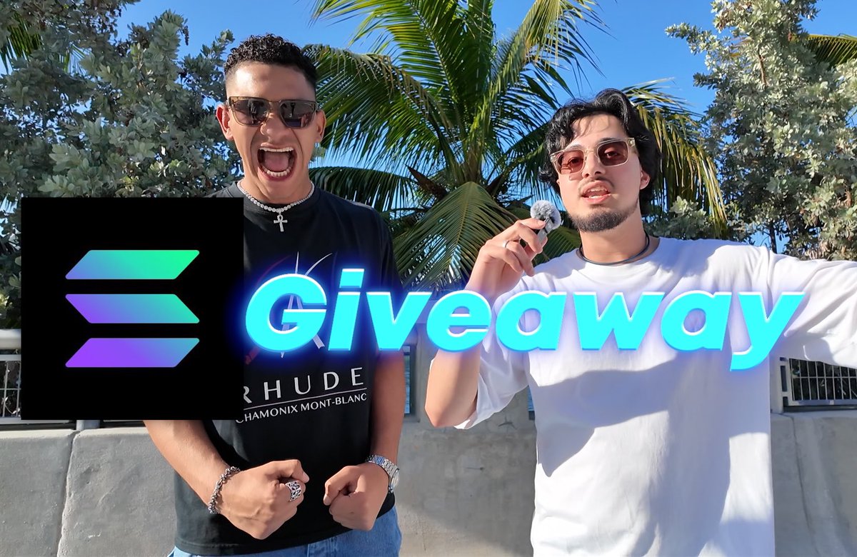 MY BIGGEST SOL GIVEAWAY 🎁

BIG COLLAB VIDEO DONE ✅ <a href="/Atitty_/">Atitty</a> 

like and drop your wallet