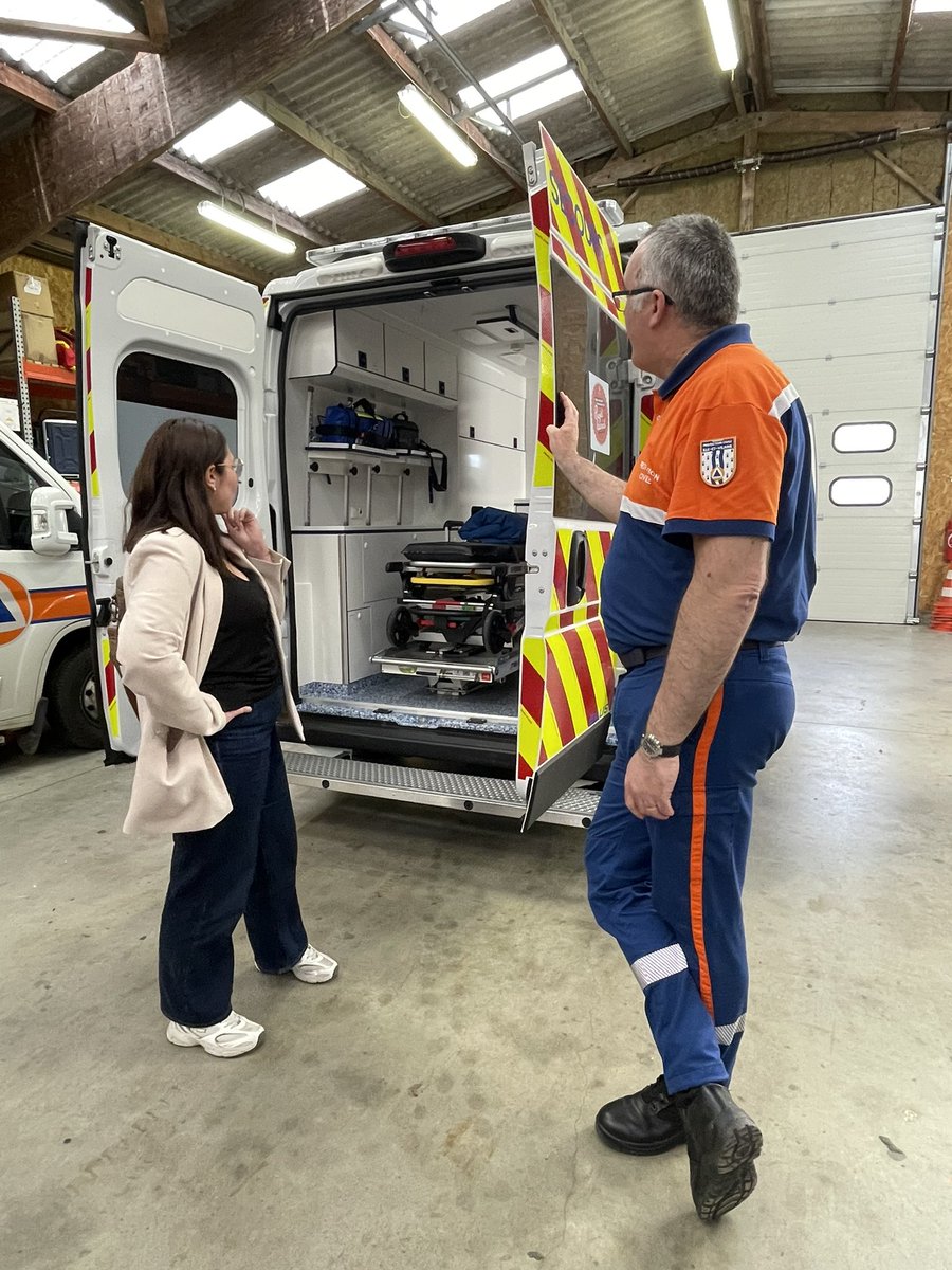 J’ai pu rencontrer les équipes de la Protection Civile : échanges riches sur leurs missions essentielles. Leur engagement toujours déterminant force le respect. 

Merci pour votre professionnalisme et votre dévouement au service de tous.