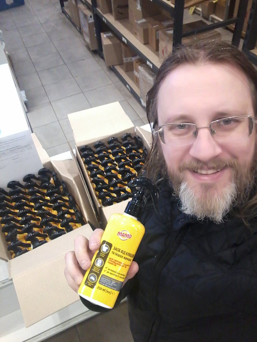coastoflife_od's tweet image. Thanks to your support, we purchased 8⃣0⃣MAMO anti-tick permethrin spray and 9⃣0⃣ #IPP11 anti-chemical weapon stuff. 

#SpringVibe #healthcare #NAFO