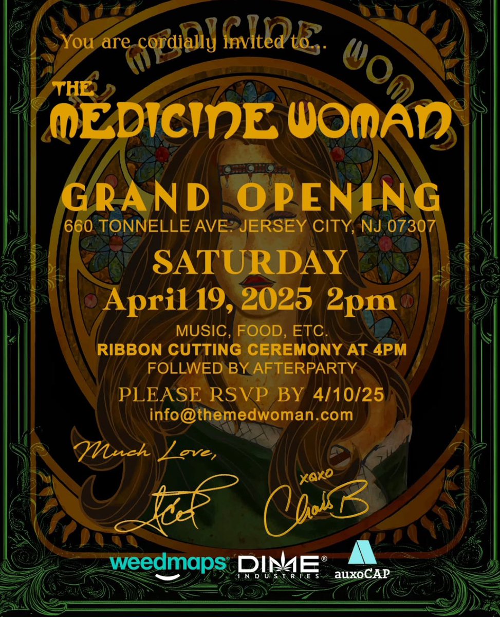 My Grand Opening is happening on the 19th. Jersey City NJ. Hope to see you there!