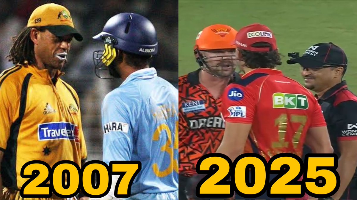 This is Orange Army for you 🍊

Salute 🫡 

Abhishek Sharma &amp; #TravisHead Punjab Kings in Hyderabad 🔥🔥
#OrangeArmy #IPL2025 #AbhiskekSharma