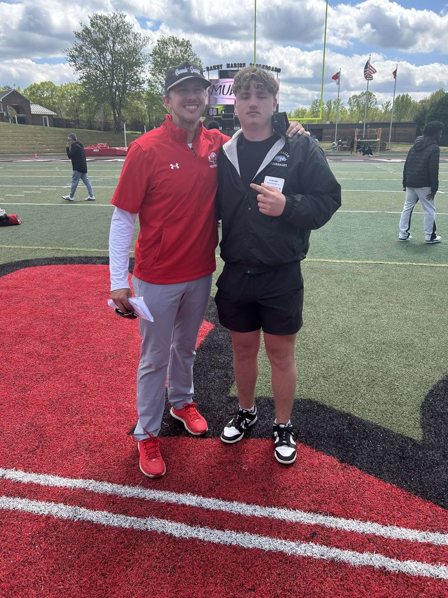 Thank you to <a href="/CoachTylerJohns/">Tyler Johns</a> for inviting me to <a href="/GWUFootball/">Gardner-Webb Football</a> spring game. Heck of a game played!!!

<a href="/CoachVeraldi/">COACH PAYTON VERALDI</a> <a href="/RazorStrength/">Razorback Strength</a> <a href="/WalhallaHSFBall/">Walhalla Razorback Football</a>
