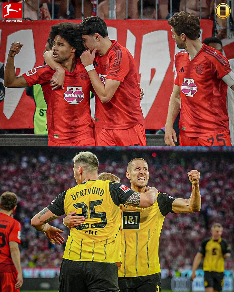 kooora's tweet photo. 48' 🔴 بايرن 0-1 دورتموند 🟡
65' 🔴 بايرن 1-1 دورتموند 🟡
69' 🔴 بايرن 2-1 دورتموند 🟡
76' 🔴 بايرن 2-2 دورتموند 🟡
أي جنون يحدث في كلاسيكو ألمانيا 🔥🔥
#BL60 | #Bundesliga | #footballasitsmeanttob | @Bundesliga_EN https://t.co/dyRGuGo4k4