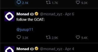 jusup11's tweet photo. Just crossed 2k thanks to main account glazing me! @monad_xyz 

Repost this and let’s get over 5k now! 🫡 https://t.co/NSy0yriBFc