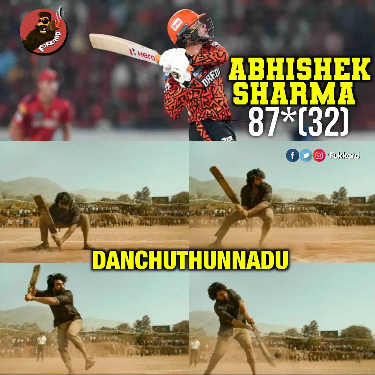 #SRHvsPBKS Wicket on a no ball. ABSOLUTE CINEMA 📽️ #IPL2025 #AbhiraSharma