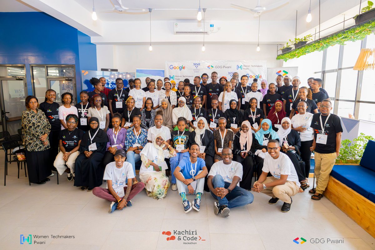 GDG Pwani (@gdg_pwani) on Twitter photo <a href="/WTM_Pwani/">Women Techmakers Pwani</a> <a href="/wayne_gakuo/">Wayne Gakuo</a> <a href="/kavyu_jemimah/">Jemmimah Kavyu #superstar</a> <a href="/MainaDuncan_/">Duncan_Maina🇰🇪🇿🇦</a> 24 hours. Zero sleep. Endless snacks. Unlimited code.
From hacking through the night to celebrating our women in tech through #IWD2025, we did it all!
Massive shoutout to the attendees, hacksmiths, organizers & everyone who turned Kachiri & Code + IWD 2025 into pure magic! <a href="/WTM_Pwani/">Women Techmakers Pwani</a> <a href="/wayne_gakuo/">Wayne Gakuo</a> <a href="/kavyu_jemimah/">Jemmimah Kavyu #superstar</a> <a href="/MainaDuncan_/">Duncan_Maina🇰🇪🇿🇦</a> 24 hours. Zero sleep. Endless snacks. Unlimited code.
From hacking through the night to celebrating our women in tech through #IWD2025, we did it all!
Massive shoutout to the attendees, hacksmiths, organizers & everyone who turned Kachiri & Code + IWD 2025 into pure magic!