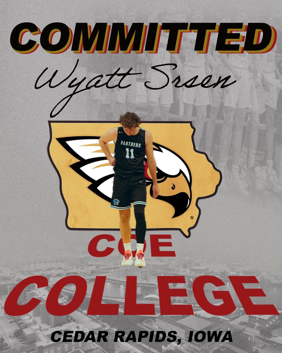 Wyatt Srsen (@srsenwyatt) on Twitter photo I am excited to announce my commitment to further my academic and basketball career at Coe College! Thank you to my family, coaches, and teammates who helped me reach this point!
<a href="/CoachPayan/">John Payan</a> <a href="/CoeCollegeHoops/">Coe College Men’s Basketball</a> <a href="/coach_bcon/">Brendan Connolly</a> <a href="/GabyRamos_PR/">Gaby Ramos</a> <a href="/MagicMinnesota/">MinnesotaMagic</a> I am excited to announce my commitment to further my academic and basketball career at Coe College! Thank you to my family, coaches, and teammates who helped me reach this point!
<a href="/CoachPayan/">John Payan</a> <a href="/CoeCollegeHoops/">Coe College Men’s Basketball</a> <a href="/coach_bcon/">Brendan Connolly</a> <a href="/GabyRamos_PR/">Gaby Ramos</a> <a href="/MagicMinnesota/">MinnesotaMagic</a>