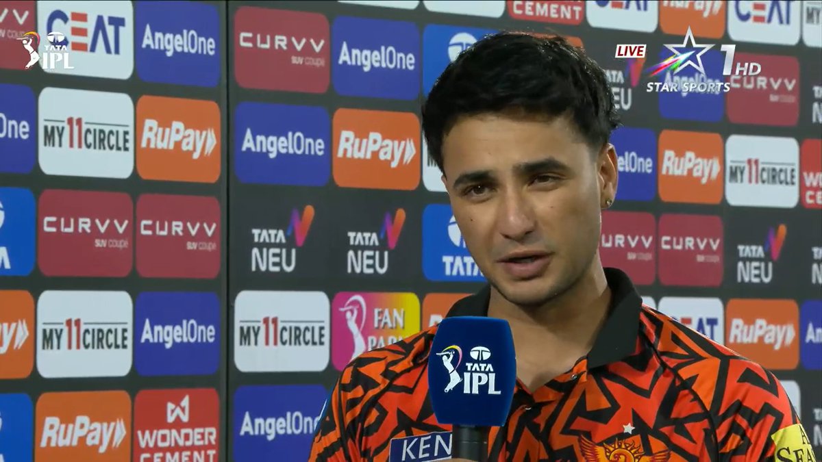 Abhishek Sharma said "I have been in touch with Suryakumar Yadav and he has been there for me".

- SKY, THE LEADER 🇮🇳