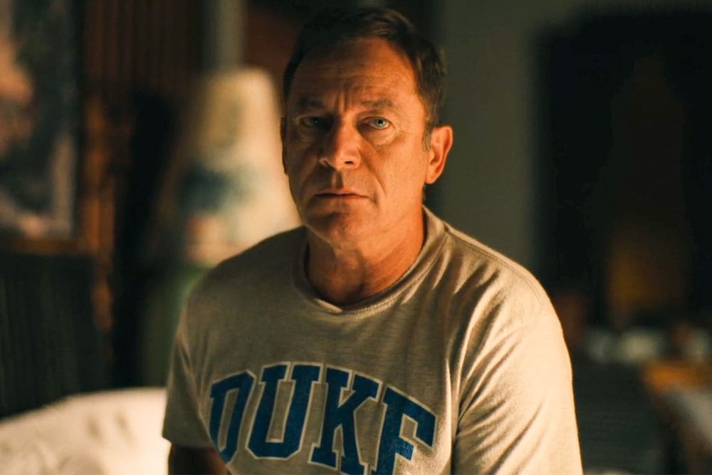Jason Isaacs on Duke University criticizing the show's use of its t-shirt: 

“I mean, I found the whole thing faintly amusing. I don’t like anyone getting upset about anything, but clearly, it was just someone fancying seeing their name online and wanting to go viral. Their