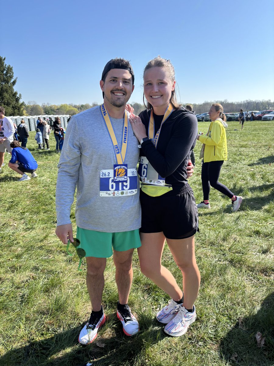 chrisman_caleb's tweet photo. Horse Capital Half Marathon! Challenging course, but a great run with exceptional views of the local horse farms. Awesome to have another one checked off the list! https://t.co/5TTnRDqH9m
