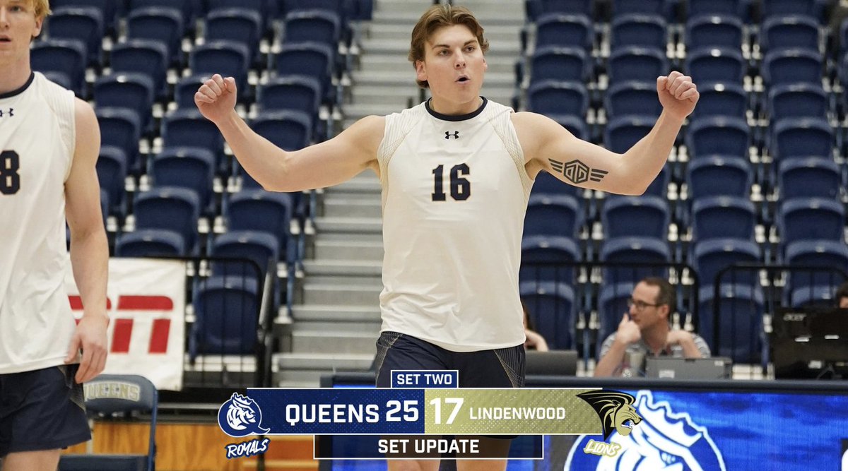 Royals even it out, 1-1!

📺linktr.ee/queensmvb

#RoyalsRise | #QUeenCity | #CLT