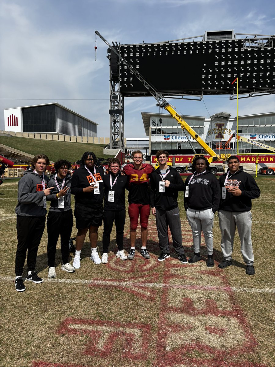 Prairie Hawk Football (@crpfootball) on Twitter photo Current <a href="/CycloneFB/">Iowa State Football</a> TE and former Prairie Hawk <a href="/GabeBurkle/">Gabe Burkle</a> with some current Prairie Hawks in Ames today! <a href="/DavidFason17607/">David Fason</a> <a href="/RomeoKlein4/">Romeo Klein</a> <a href="/WillClausen27/">Will Clausen</a> <a href="/CaelKongshaug/">CaelKong16</a> <a href="/schwieger_max/">Max Schwieger</a> Current <a href="/CycloneFB/">Iowa State Football</a> TE and former Prairie Hawk <a href="/GabeBurkle/">Gabe Burkle</a> with some current Prairie Hawks in Ames today! <a href="/DavidFason17607/">David Fason</a> <a href="/RomeoKlein4/">Romeo Klein</a> <a href="/WillClausen27/">Will Clausen</a> <a href="/CaelKongshaug/">CaelKong16</a> <a href="/schwieger_max/">Max Schwieger</a>