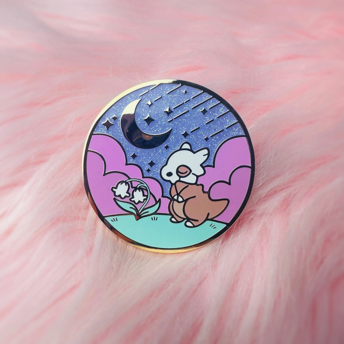 bulbalana's tweet photo. cubone dreams has returned 🌙💜 https://t.co/49k5x505Mu