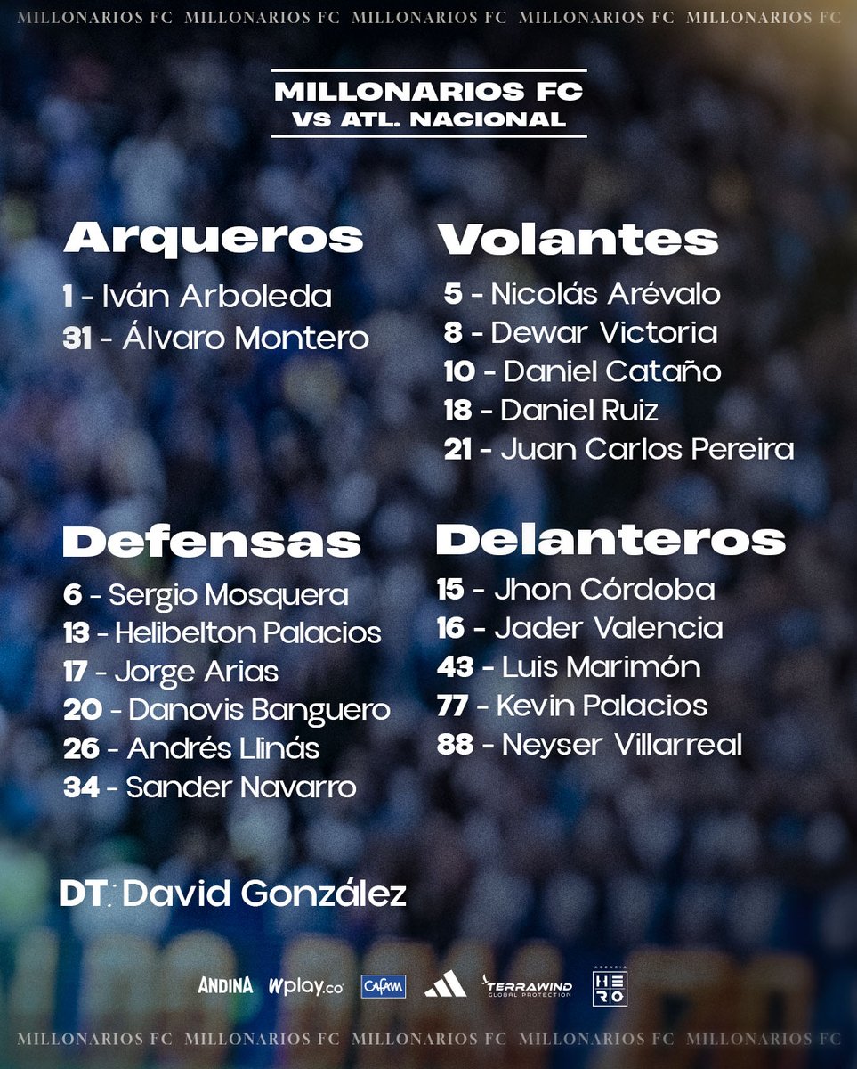 Millonarios FC tweet media