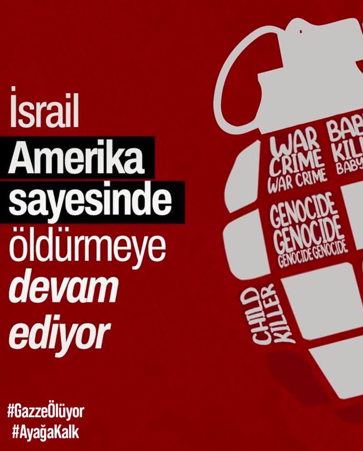 #GazzeÖlüyor #AyağaKalk