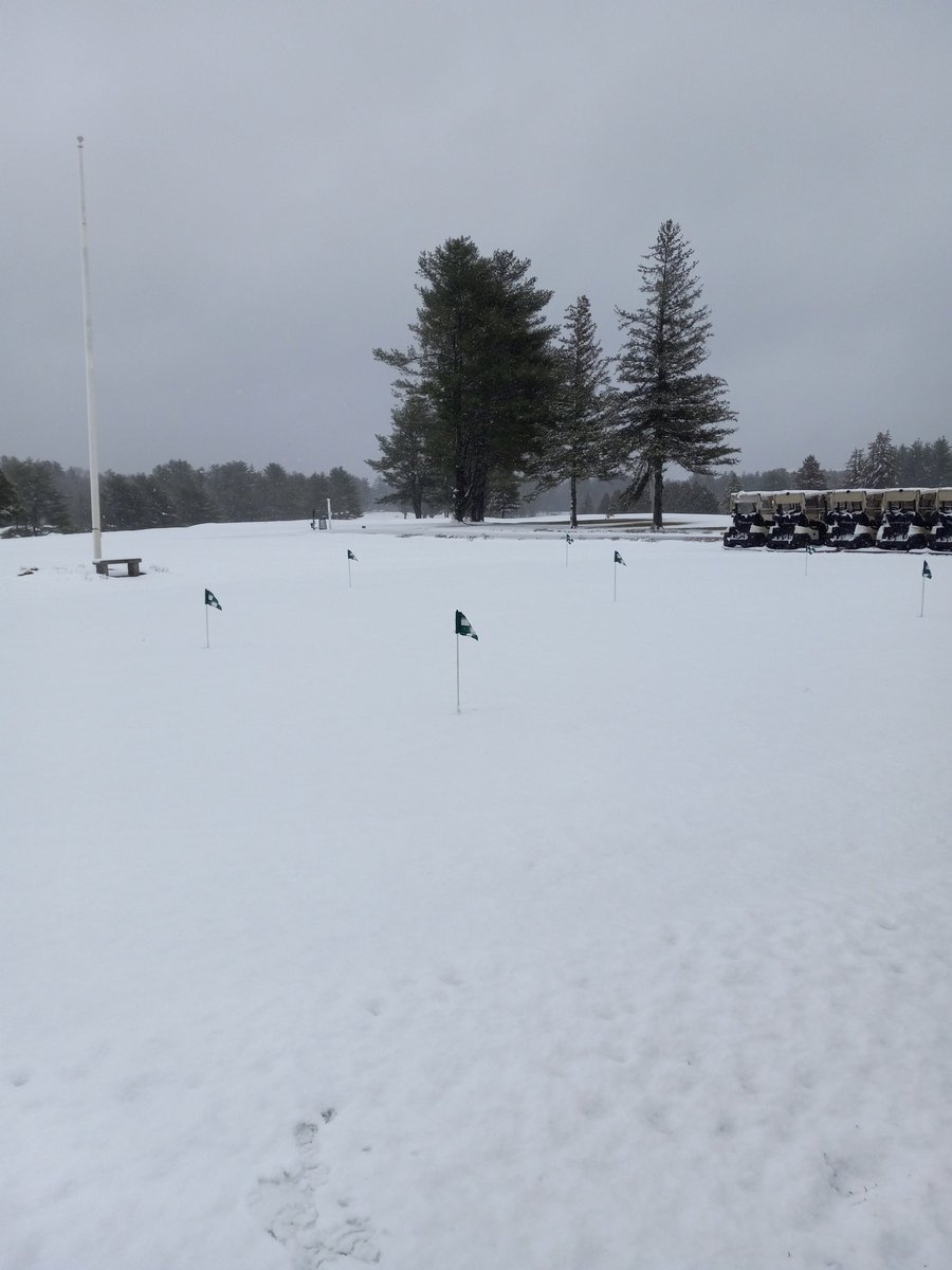 Heavy frost delay for opening day!